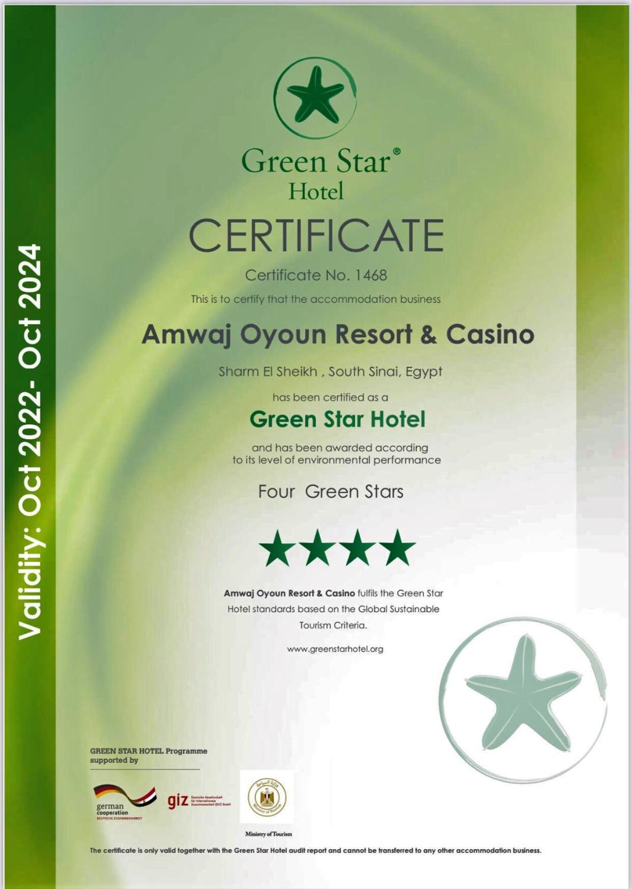 Amwaj Oyoun Resort & Casino Sharm el Sheikh Esterno foto